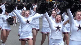 Varsity Cheer Macys Thanksgiving Day Parade 2014 [upl. by Avonasac]