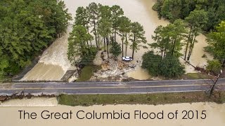 Aerial Footage of the Columbia SC Flood 2015 [upl. by Knowles]