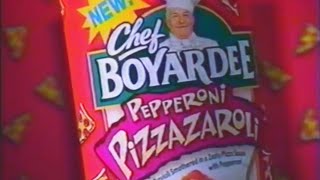 Chef Boyardee Pepperoni Pizzazaroli  2002 [upl. by Ford]