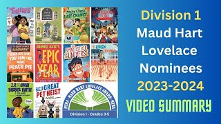 Maud Hart Lovelace Division 1 Nominees for 20232024  Video Summary [upl. by Leatri]