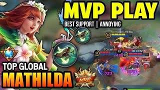 MATHILDA BEST BUILD 2023  TOP GLOBAL MATHILDA GAMEPLAY  MOBILE LEGENDS✓ [upl. by Eedak]