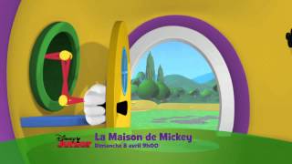 Disney Junior  La Maison de Mickey la chasse aux oeufs de Pâques  Dimanche 8 Avril à 9H00 [upl. by Ssegrub]