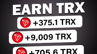 How to GET TRX Tron for Free 🔥 No deposit needed [upl. by Desma]