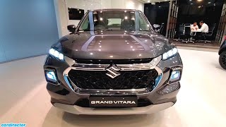 Maruti Suzuki Grand Vitara Zeta 2024  Grand Vitara 2024  Interior and Exterior  Reallife Review [upl. by Vasya571]