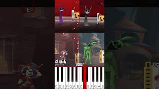 Scary Scanner COMPLETE EDITION fash FASH animation  Octave Piano Tutorial [upl. by Trub572]