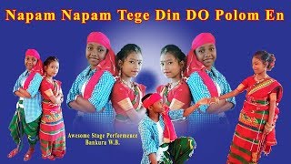 Napam Napam Tege Din DO Polom En Santali Dance2018Little Girl [upl. by Odranreb]