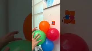 Simple ways to display a balloon bouquet party partyideas balloons festive shorts [upl. by Zoara]