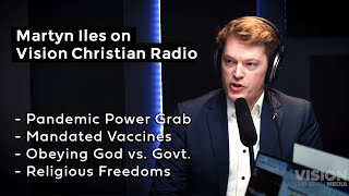 Martyn Iles on Vision Christian Radio  Full Video Interview [upl. by Mercado560]