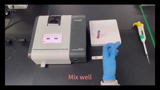 25OH D Rapid Quantitative Test Operation Videosandwich method [upl. by Nelia896]