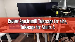 Review SpectrumOI Telescope for Kids Telescope for Adults Astronomy Gifts Telescope for Kids 812 [upl. by Bak]