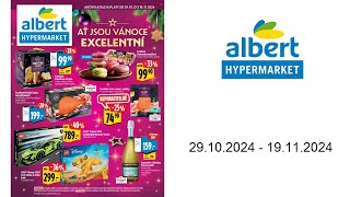 Leták Albert Hypermarket CZ  29102024  19112024 [upl. by Neyut]