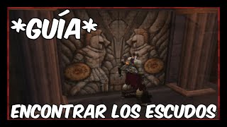 GUÍA ¿CÓMO ENCONTRAR los 2 ESCUDOS para ABRIR la PUERTA  GOD OF WAR 1 [upl. by Nylkoorb]