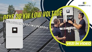 💚 Noul invertor DEYE 20 kW Low Voltage este aici [upl. by Nakhsa239]