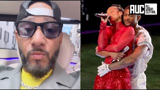 Swizz Beats Reacts To Usher Disrespecting His Marriage W Alicia Keys During Super Bowl Performance [upl. by Giardap410]