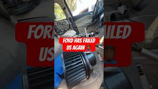 Ford Escape Blower Motor Replacement [upl. by Nylrahc]