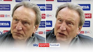 quotWHERE DO I STARTquot 😡  Raging Neil Warnock blasts match officials after defeat to Swansea [upl. by Isbella30]