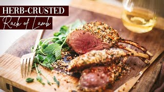 HerbCrusted Rack of Lamb Perfect for Entertaining [upl. by Labina]