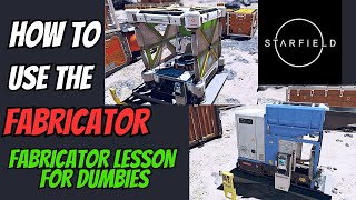 How To Use the Simple Fabricator amp Compound Fabricator  A Fabricator Tutorial for Dummies [upl. by Avelin]