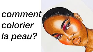 COMMENT BIEN COLORIER LA PEAU   TUTO [upl. by Llenroc]