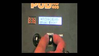 POD HD400 Edit Basics [upl. by Meier]