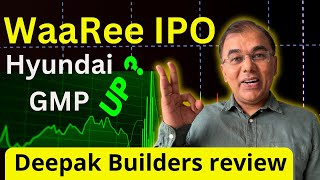 Waree Energies IPO  Hyundai IPO  GMP Today  Deepak Builders amp Engineers IPO review  Latest IPO [upl. by Karlotte]