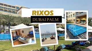 RIXOS HOTEL DUBAI PALM VILLA SUITE ROOM [upl. by Sapphera]