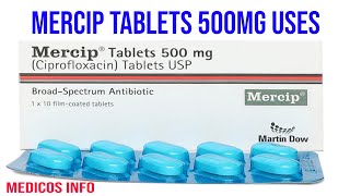 Mercip 500mg tablets uses in urdu  Ciprofloxacin tablet complete details in urdu Hindi [upl. by Hayimas391]