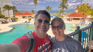 Honeymoon Cruise Day 6 Breezes Resort Day Pass in Nassau Bahamas [upl. by Nashner]