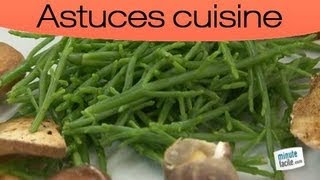 Comment cuisiner la salicorne [upl. by Ainatnas258]