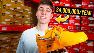 Meet The Youngest Sneaker Reselling Millionaire [upl. by Tannie]