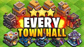 Easiest Strategies for EVERY Town Hall in Clash of Clans [upl. by Lilly]