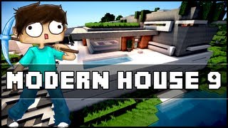 Minecraft  Modern House 9 [upl. by Ymer]