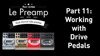 How to use a preamp pedal with other drive pedals [upl. by Aidin]