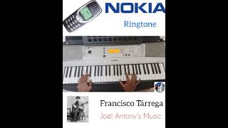 Nokia Ringtone  Francisco Tárrega  Piano  Joel Antonys Music [upl. by Elleryt]