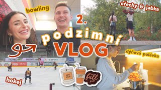 PODZIMNÍ VLOG 2  návštěva ZOO sbírání ořechů recept na polévku bowling a další❤️ [upl. by Cartwell]