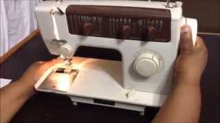 JCPenney 6701 Model Sewing Machine Overview [upl. by Karia]