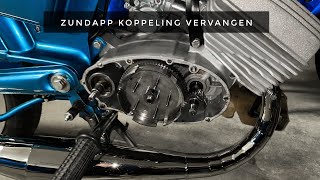 Zundapp 5 bak koppeling vervangen  sleutelen [upl. by Diella]