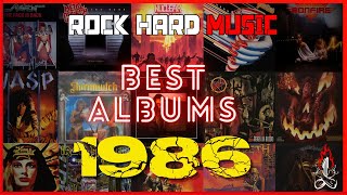 Best Rock And Metal Albums From 1986 [upl. by Harri]