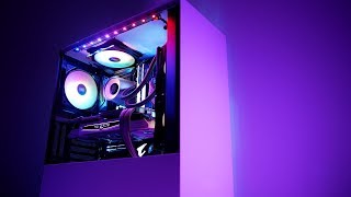 Deepcool Gamerstorm Castle 240 RGB at 5Ghz feat NZXT H500i [upl. by Kendy]