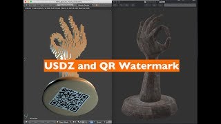 BSLIVE 0011  USDZ and Watermarking Using QR Code [upl. by Koziarz]