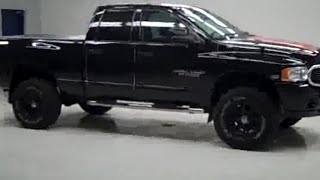 LIFTED 2005 Dodge Ram 1500 QUADSHORTSLTHEMI4WDLIFTCD PLAYER1 OWNER WALK AROUND REVIEW [upl. by Aracahs]