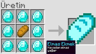 Minecraft ama SÜPER EKMEKLER VAR [upl. by Raveaux]