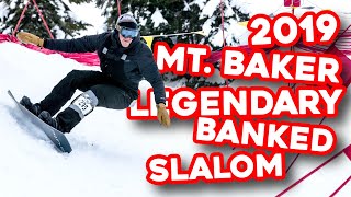 2019 Mt Baker Legendary Banked Slalom [upl. by Eded]