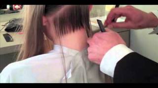 Vidal Sassoons Asymmetrical Bob on quotMarthaquot⎢Vidal Sassoon⎢Martha Stewart [upl. by Pall]