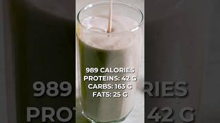 1000Calorie Banana Smoothie for Muscle Gain [upl. by Nabla]