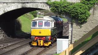 Swanage Railway Diesel Gala 13052023 Diesel Engines trainspotting [upl. by Shaylah]