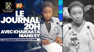 🔴JOURNAL 20H REMANIEMENT MINISTÉRIEL AU SENEGAL  AVEC KHARDIATA N SY  MER 11 OCTOBRE 2023 [upl. by Esilahc]