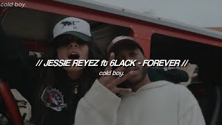 Jessie Reyez ft 6LACK  FOREVER Lyrics [upl. by Dreda]