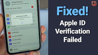 How to Fix Apple ID Verification Failed on iPhoneiPad 2020 [upl. by Rayshell]