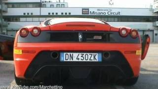 Ferrari 430 Scuderia GREAT Sound [upl. by Inaffets]